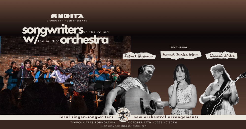 Songwriters w Orchestra Fall 2025 poster 1920 x 1005